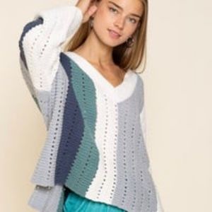 POL Oversize Chenille Sweater